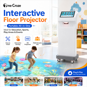 Sistema Deportivo SAIO AR, Juego de Proyección Interactiva Todo en Uno para Piso, Pantalla Táctil 2.0, Máquina Portátil con Más de 50 Juegos - Product Image 2