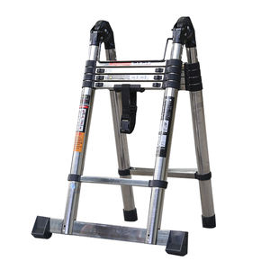<span class=keywords><strong>Escalera</strong></span> Articulada Multiusos <span class=keywords><strong>de</strong></span> Acero Inoxidable, <span class=keywords><strong>Escalera</strong></span> Telescópica Portátil para Ático en Venta - Product Image 3