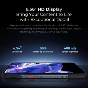 Original <span class=keywords><strong>oukitel</strong></span> WP35 S 4G โทรศัพท์ที่ทนทาน6GB + 256GB IP68 IP69K ลายนิ้วมือ11000mAh 6.56นิ้ว Android 14 NFC 4G - Product Image 5
