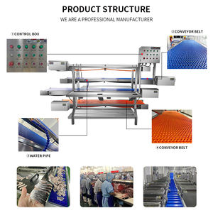 Yüksek Kaliteli Taşınabilir <span class=keywords><strong>Mini</strong></span> Bantlı Konveyör Su Geçirmez Gıda Sınıfı Balık İşleme Bantlı Konveyör Tezgahı Meyve Şekerleme İşleme - Product Image 2