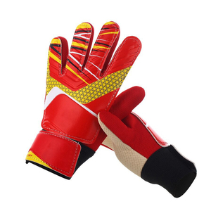 SMX Garçons Football Gardien Gants 5 Doigts Protection Antidérapant En Cuir Latex pour Jeux D'équipe Gardien De But Gants De Football - Product Image 5