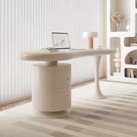 Bureau d'écriture et d'ordinateur en bois moderne, durable et luxueux, de style français, idéal pour les espaces commerciaux compacts