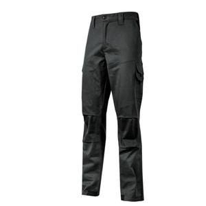 U-POWER - CY226BC-3XL Pantalon en polycoton BELGRADO Noir Carbone (20 pièces) -PANTALON DE TRAVAIL EAN 8033546550526 - Product Image 1