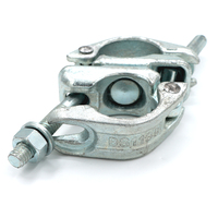Coupleur double BS galvanisé EN74 coupleur pivotant forgé 48.3*48.3MM pour pince d'échafaudage