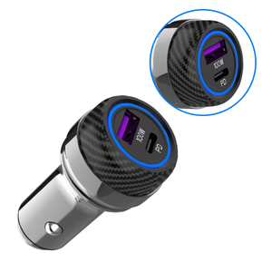 Cargador de Coche Inteligente Mini de Doble Puerto con Soporte OEM/ODM, Aleación de Zinc, Puertos Duales QC3.0, Carga Rápida Dual de 22.5W - Product Image 6