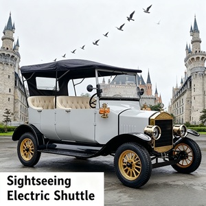 Voiture de golf électrique vintage de style modèle T |   Véhicule de golf rétro commercial certifié EEC pour parcours de golf et complexe hôtelier - Product Image 6