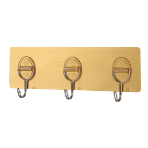 Bán Buôn Trắng Sống Tự Phòng Dính Treo Khăn Lưu Trữ Kệ Móc Đấm Dính Dải <span class=keywords><strong>PE</strong></span> Miễn Phí Mini Móc Và 48 Nhỏ - Product Image 4