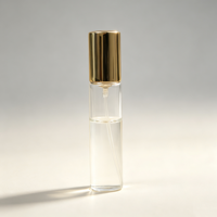 Flacons de parfum personnalisés neufs, vaporisateurs pressurisés en verre fins de 3 ml, 5 ml, 10 ml pour format voyage