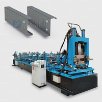 Máquina Automática de Perfilado de Rollos para la Fabricación de Perfiles de Acero Galvanizado en Forma de C, Perfiles Z, Vigas C y Vigas Z para Estructuras de Acero