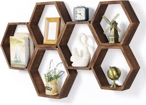 Étagères <span class=keywords><strong>de</strong></span> salle <span class=keywords><strong>de</strong></span> bain murales Tanggula, nouveau cadre <span class=keywords><strong>de</strong></span> présentation en bois vintage, rectangle, organisateur pour épices, aliments, <span class=keywords><strong>bureau</strong></span> - Product Image 2