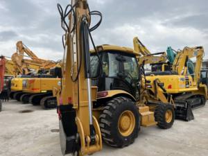 Alat Berat Bekas Cat 420f Backhoe <span class=keywords><strong>Loader</strong></span> Penggerak Empat Roda Multifungsi untuk Dijual dengan Operasi Fleksibel - Product Image 4
