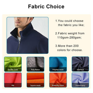 Sudaderas Personalizadas con Logotipo Bordado ODM para Hombre, de Alta Calidad, 100% Algodón, con Cierre de 1/4 - Product Image 5