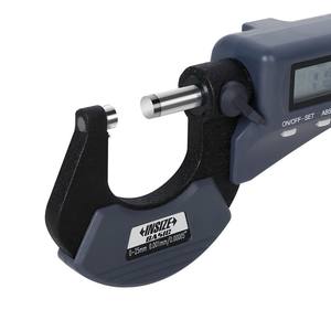Micrometro Digitale Elettronico in Acciaio Legato INSIZE, Misuratore di Spessore ad Alta Precisione <span class=keywords><strong>0</strong></span>.001mm, Modello 5620-25, <span class=keywords><strong>0</strong></span>-25mm, Garanzia <span class=keywords><strong>1</strong></span> Anno - Product Image 6