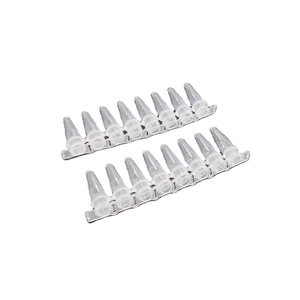 Yüksek kaliteli laboratuvar Counsumables <span class=keywords><strong>8</strong></span> şeritler <span class=keywords><strong>PCR</strong></span> tüp <span class=keywords><strong>0.2ml</strong></span> - Product Image 1