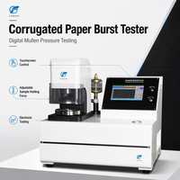 Machine d'essai de résistance à l'éclatement du papier, équipement de laboratoire de test de résistance à l'éclatement du carton Mullen