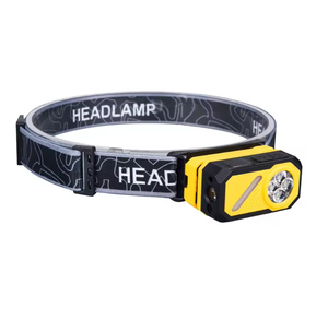 New Strong <b>Light</b> Dual Source LED Headlights With Wave Sensing and Multifunctional USB Charging Head Mounted <b>Work</b> <b>Light</b> - Product Image 2