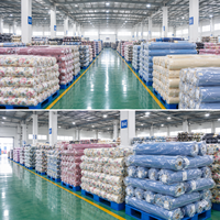 Prix Usine Compétitif Tissu Microfibre Tissé Écologique Double Face Respirant Résistant à l'Abrasion et aux Radiations 100% Polyester