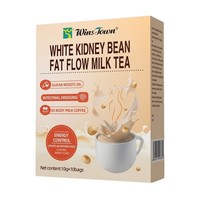 Personnalisation du produit thé au lait de haricot blanc marque privée conception spéciale rapide 14 jours thé de perte de poids de désintoxication