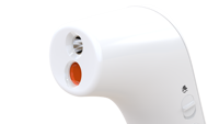 Thermomètre frontal infrarouge électrique sans contact avec écran LED, double échelle, vibration optionnelle, Bluetooth et indicateur de distance pour la maison