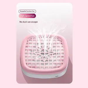 Nouvel aspirateur à poussière pour ongles USB mini, ventilateur à ongles, aspirateur puissant avec coussin d'accoudoir, équipé de 100 filtres en papier - Product Image 5