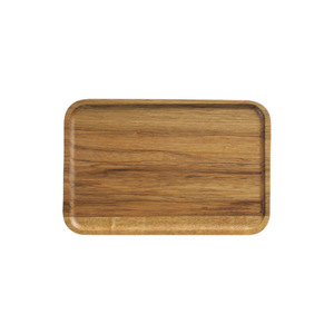 Zebrawood Japanese Style Rectangular Wooden <b>Tray</b> 25x18cm 30x20cm <b>Tea</b> Snack Serving Plate Natural Wood Grain - Product Image 5