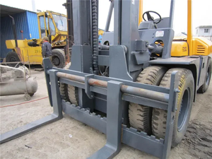 Haute qualité utilisé pour le chariot élévateur 4WD Diesel TCM FD100 10T avec une hauteur de levage de 3000mm - Product Image 3