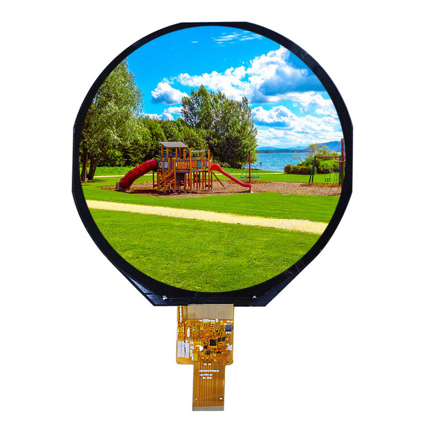 7 Inch Round TFT LCD Display 1080x1080 High Resolution Screen for Smart Home Devices