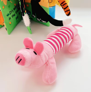 <span class=keywords><strong>Ipet</strong></span> Juguete de Peluche Ecológico Clásico para Perros, con Sonido, para Descompresión y Mordida, con Diseño de Patito, Cerdito y Elefante Bordados de Dibujos Animados - Product Image 6