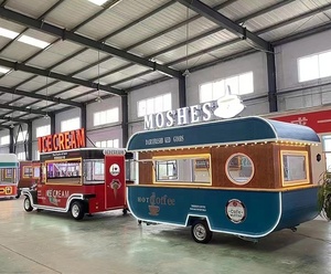 Camion de restauration mobile d'<span class=keywords><strong>occasion</strong></span>, camions de restauration rapide pour crêpes, remorque de <span class=keywords><strong>concession</strong></span> avec extension pour les petites entreprises - Product Image 5