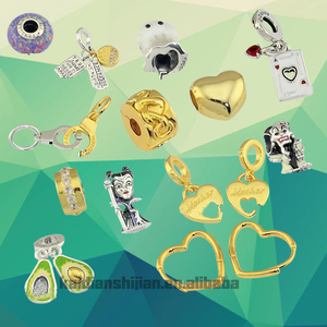 Colgante de Plata de Ley S925 con Forma de Corazón, Perla de Agua Dulce, Cuentas de Circonio, Piedra Principal de Zirconio, Diseño Creativo de Lujo, DIY - Product Image 1