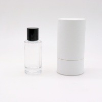 Flacon de parfum en verre vide 30ml 50ml 100ml, flacon de parfum cosmétique, huile parfumée, flacons de parfum en verre avec emballage boîte 50ml