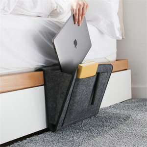 Bedside <b>storage</b> <b>basket</b>, felt bedside <b>storage</b> box, phone box, miscellaneous item <b>storage</b> box, tablet hanging <b>storage</b> bag - Product Image 4