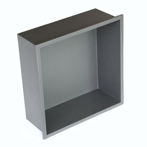 Niche de <span class=keywords><strong>Douche</strong></span> Murale Moderne en Acier Inoxydable à Double Étage, Installation Sans Carrelage Requise, <span class=keywords><strong>Rangement</strong></span> de Salle de Bain - Product Image 5