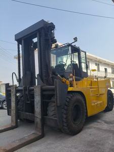 Used TCM FD250 Diesel <b>Forklift</b>, Original Japan 25 Ton Counterbalance Lift Truck For Port & Steel Factory Heavy Cargo Handling - Product Image 2