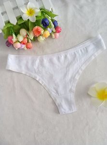 Venta al por mayor Panty Bragas de mujer Código europeo 95% Calzoncillos de algodón Triángulo Logo Color sólido Tejido de alta elasticidad - Product Image 6