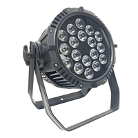 Projecteur LED étanche 18x10W RGBW 4-en-1 pour scène, idéal pour les spectacles et l'éclairage d'événements en extérieur