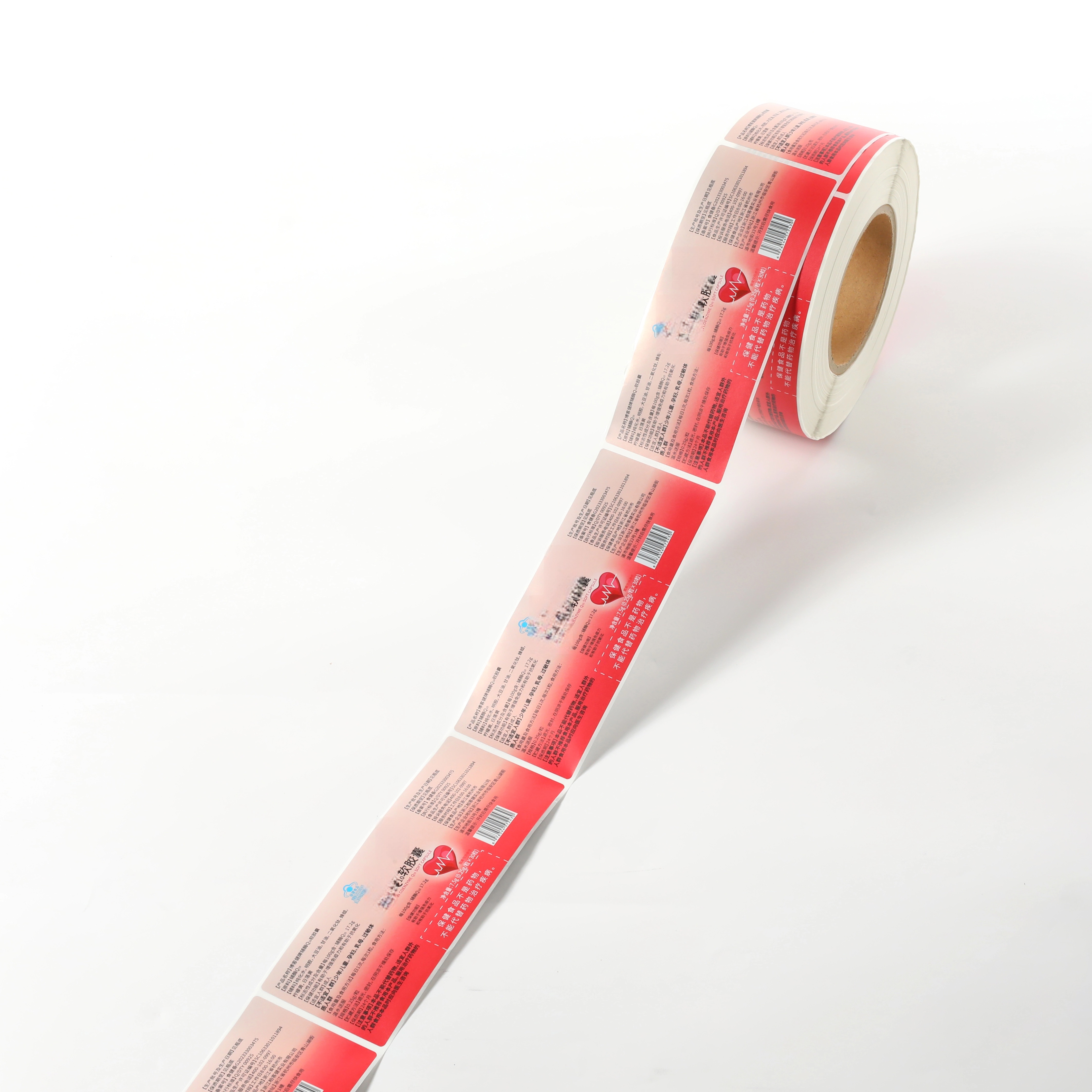Wholesale Custom Packaging Labels Labelling Sticker Roller for Unique Product Packaging