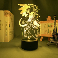 Lampe de chevet LED 3D créative en acrylique, motif camionnette animée pour animaux de compagnie, dessin animé mignon, petit cadeau, vente en gros 2026