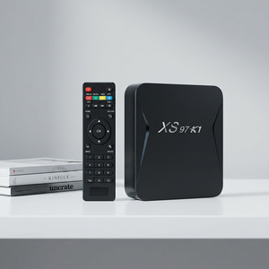 XS97 K1 <b>Android</b> 10 Smart TV <b>Box</b> 4K High Resolution Large Memory Media Player Support Custom Logo - Product Image 1