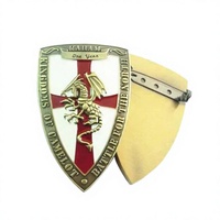 Offre Spéciale : Badge Personnalisé en Alliage Métallique Émaillé, Style Antique Traditionnel, Électroplaqué, Motif Anime Mignon avec Logo