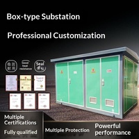 Transformateur de type boîte rectangulaire de style européen, 630 kVA, pour poste de distribution mobile extérieur, pré-assemblé et complet