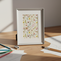 Cadre photo argenté 5x7 pouces avec passe-partout, cadre photo en plexiglas HD pour mur/plateau, décoration de maison/bureau, cadeau