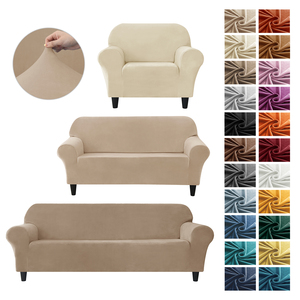 Fundas de Terciopelo <span class=keywords><strong>para</strong></span> Sofá en Forma de L, Fundas Elásticas <span class=keywords><strong>para</strong></span> Sala de Estar, <span class=keywords><strong>Funda</strong></span> <span class=keywords><strong>para</strong></span> <span class=keywords><strong>Chaise</strong></span> <span class=keywords><strong>Longue</strong></span>, <span class=keywords><strong>Funda</strong></span> Elástica <span class=keywords><strong>para</strong></span> Sofá de Esquina - Product Image 2