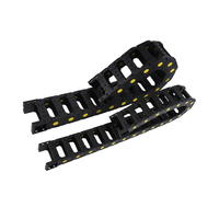Chaîne à fentes renforcée en nylon pour machine-outil de marque YC, guide-câble flexible en plastique pour roulement de série 5