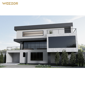 Ventana de Toldo con Bisagras Ocultas para Villa, Ventana de Toldo Interior de Vidrio Templado Doble Estilo Francés Personalizado Wazzor - Product Image 4
