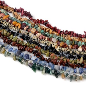 Nuovo stile 5-8mm irregolare chip pietra naturale multicolore perline Stack distanziatore perline allentato per gioielli pietra preziosa del braccialetto - Product Image 3