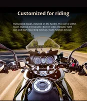 Caméra d'action Premium VIRAN V12 2026 4K HD étanche IP67 anti-tremblement grand angle 270° avec capteur CMOS pour casque, prise en charge vidéo