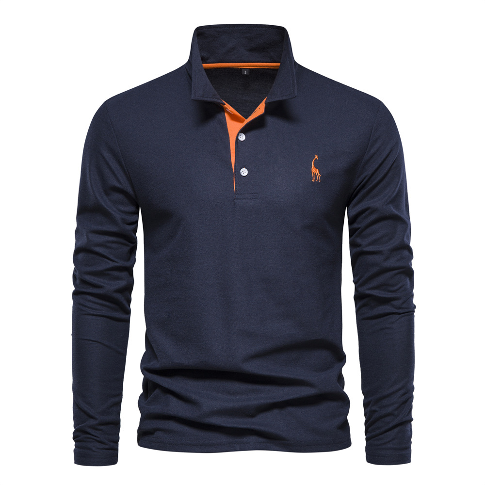 Orange bleu marine