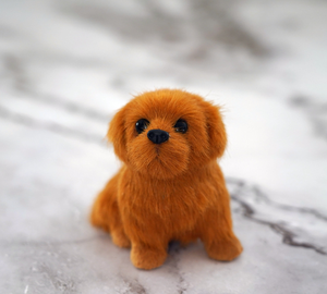 Simulazione morbida simulazione realistica dormire respirazione gatto peloso cane animale adorabile peluche farcito giocattoli - Product Image 5