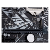 Ordinateur de bureau pour jeux avec carte mère PRIME Z370M-PLUS II LGA1151 Intel Z370 4 DDR4 DIMM SATA Micro ATX 64 Go Support 8e génération M.2